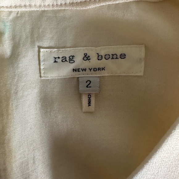 rag & bone Alex dress ivory - Picture 4 of 4
